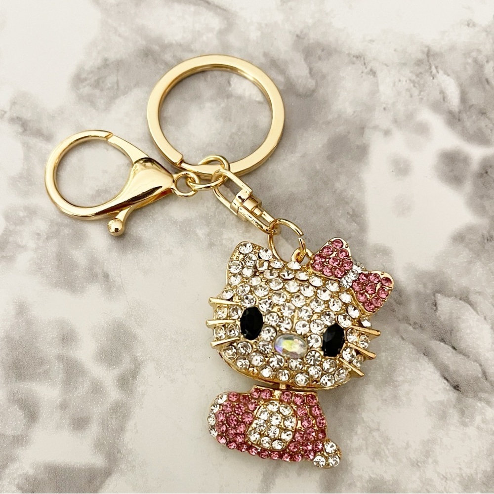 LOUIS VUITTON PadLock & Key #310 with Hello Kitty Key Chain - Picture 6 of 8